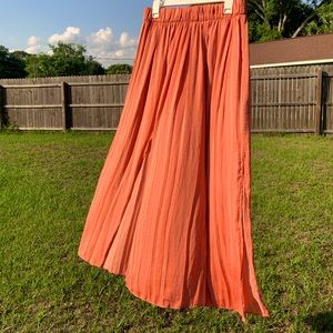 Topshop Silk Skirt